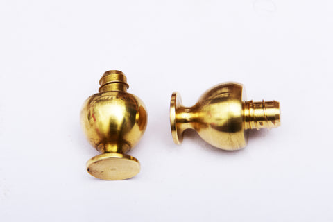 Brass adjustable leg