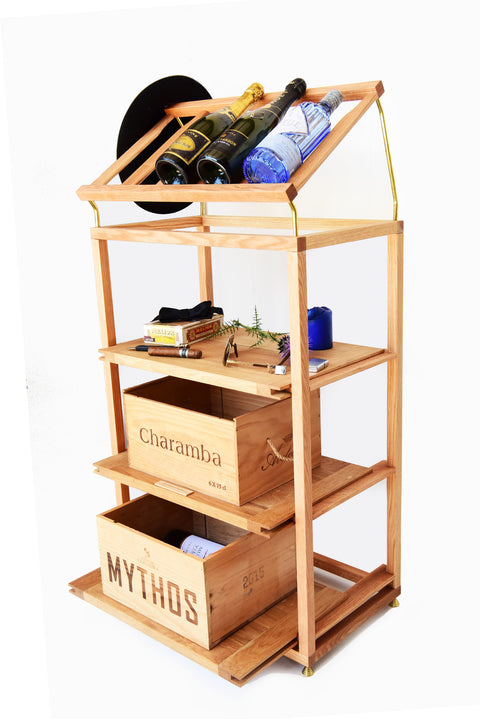 MOLDOW WINE BOX RACK